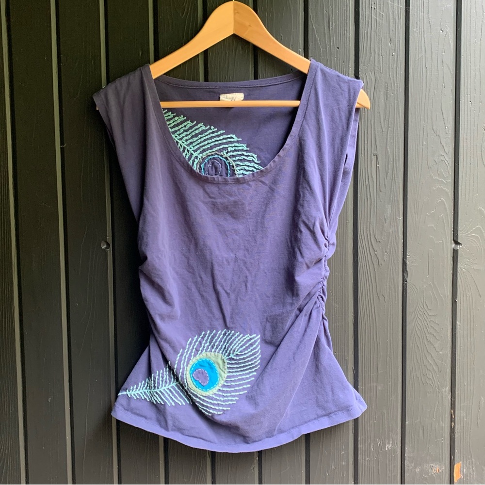 Synergy Organic Cotton Embroidered Shirt Size M